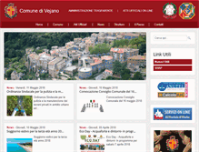 Tablet Screenshot of comune.vejano.vt.it